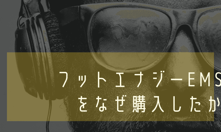 フットエナジーEMSを購入したからその報告