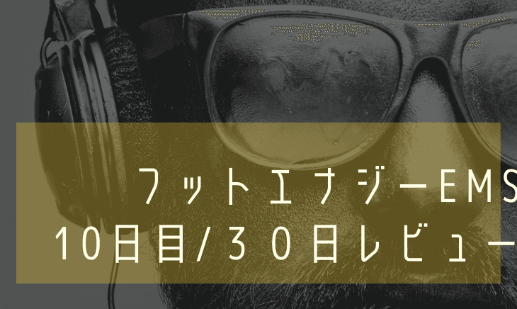 【10日目】フットエナジー30日間生活！定量的に効果を示すには？