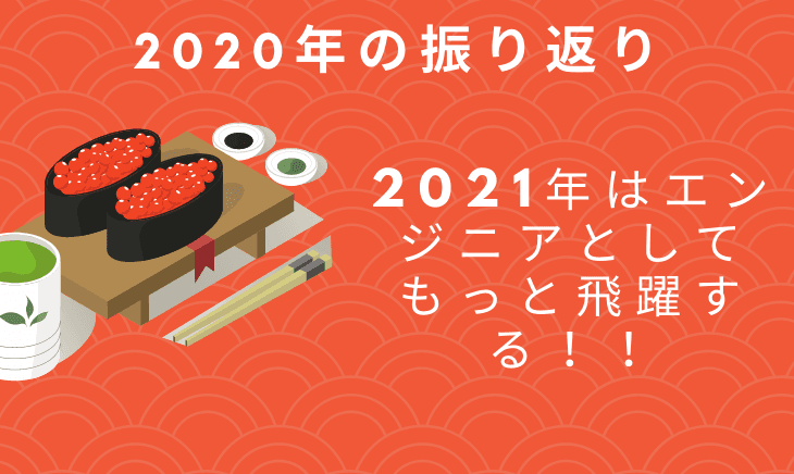 2020の振り返りと2021年の抱負を考えてみる。