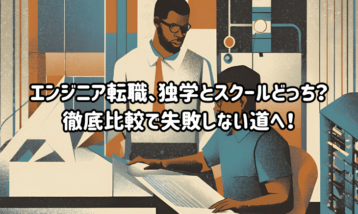 エンジニア転職、独学とスクールどっち？徹底比較で失敗しない道へ！